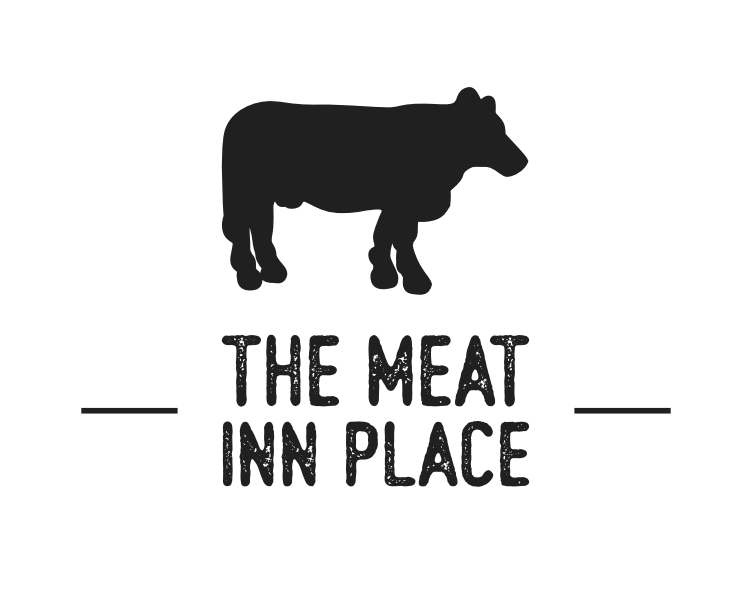 The meat-inn place logo