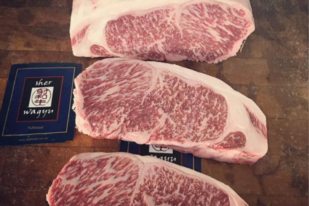 Sher wagyu cuts